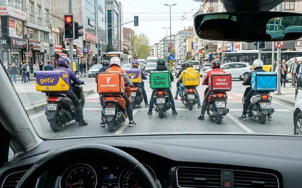 Trafiğe Katılan Her 5 Yeni Araçtan 2'si Motosiklet
